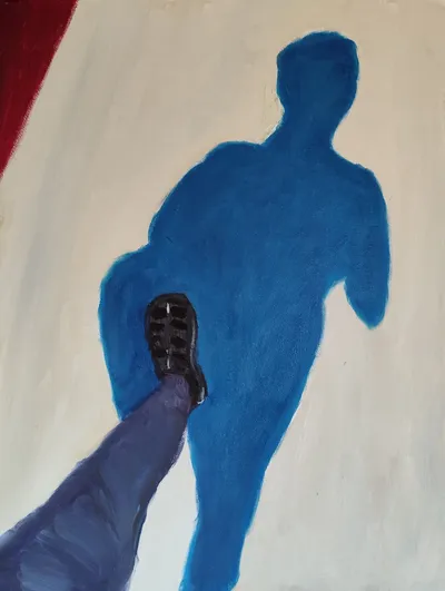 I always step over my own shadow by Ilya Utekhin