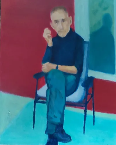 Ben at Tania's porch  by Ilya Utekhin