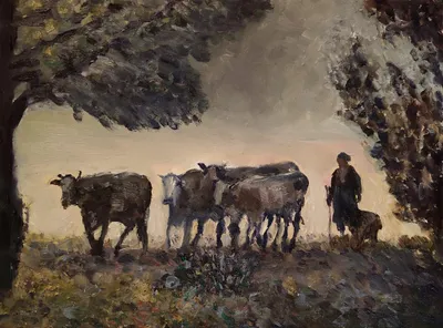 Morning near Psel river by Ilya Utekhin