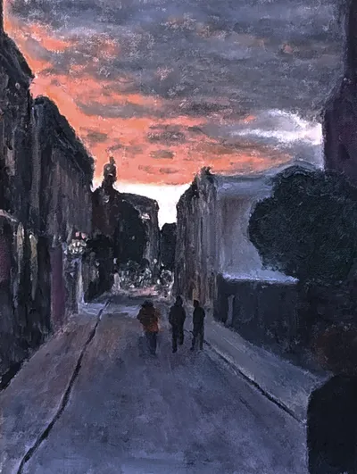 Evening in Tbilisi by Ilya Utekhin