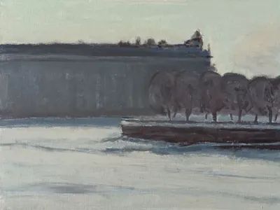 Neva River by Ilya Utekhin